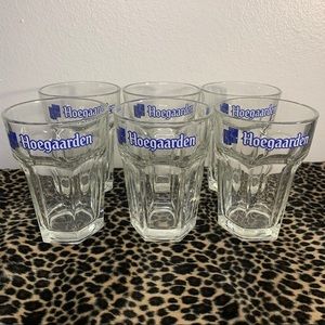 Hoegaarden Glasses Set of 6